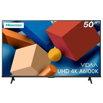 HISENSE TV 50A6100K Smart TV 50 Inch 4K VIDAA UHD LED 50A6100K 2024