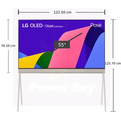 LG ทีวี OLED Objet Collection, Posé 55LX1 (55", 4K, Smart, ปี 2023) รุ่น 55LX1QPSA.ATM