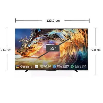 TOSHIBA ทีวี 55M550 Google TV 55 นิ้ว 4K UHD LED รุ่น 55M550MP ปี 2023