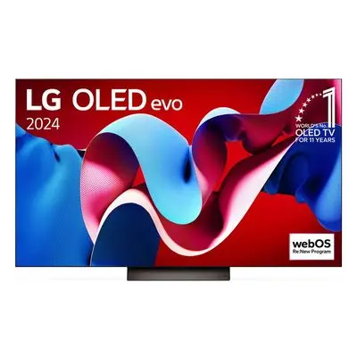 LG TV 65C4 Smart TV 65 Inch 4K UHD OLED OLED65C4PSA.ATM 2024