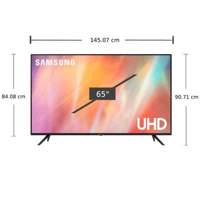 SAMSUNG TV 65AU7002 UHD LED (65", 4K, Smart, 2021) UA65AU7002KXXT