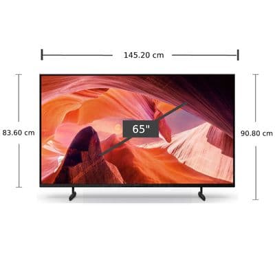 SONY ทีวี X80L UHD LED (65", 4K, Google TV, ปี 2023) รุ่น KD-65X80L