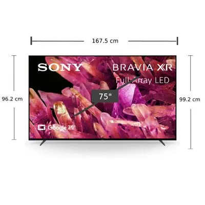 SONY TV BRAVIA XR 75X90K UHD LED (75", 4K, Google TV, 2022) XR-75X90K