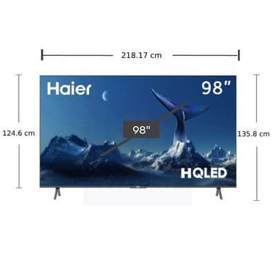 HAIER TV S900UX UHD HQLED (98", 4K, Smart, 2023) H98S900UX