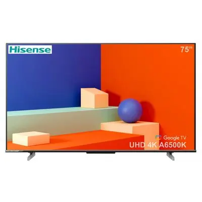 HISENSE TV 75A6500K Google TV 75 Inch 4K UHD LED 75A6500K 2023
