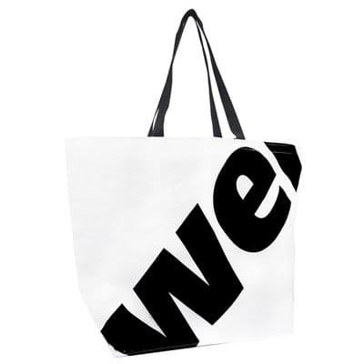 G TO YOU Tote Bag Size L (White/Black)