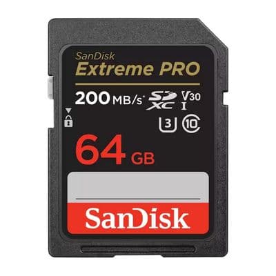 SANDISK Extreme Pro SDXC Card (64GB) SDSDXXU-064G-GN4IN