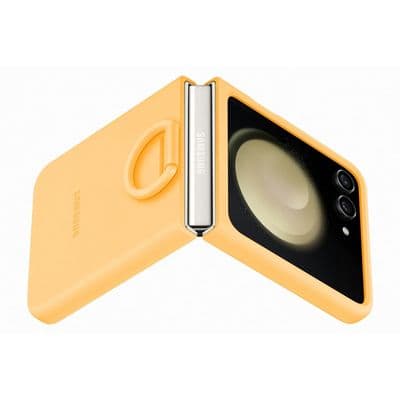 SAMSUNG Silicone Case with Ring For Galaxy Z Flip5 (Apricot) EF-PF731TOEGWW