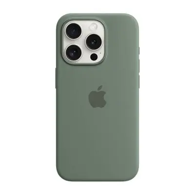 APPLE iPhone 15 Pro Silicone Case with MagSafe (Cypress)