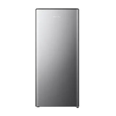 HISENSEตู้เย็น 1 ประตู (5.5 คิว, สีเงิน) รุ่น RR209D4TGN