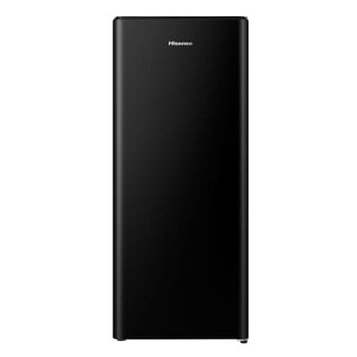 HISENSE ตู้เย็น 1 ประตู (5.5 คิว, สีดำ) รุ่น RR209D4TBN