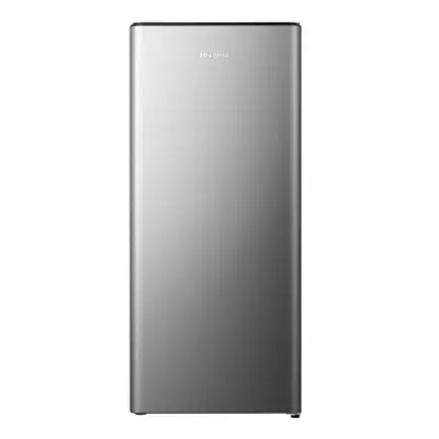 HISENSEตู้เย็น 1 ประตู (6.5 คิว, สีเงิน) รุ่น RR239D4TGN