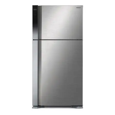 HITACHIตู้เย็น 2 ประตู (18 คิว, สีบริลเลียนท์ ซิลเวอร์ (BSL)) รุ่น R-V510PD