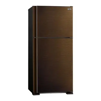 MITSUBISHI ELECTRIC Double Doors Refrigerator (16.2 Cubic, Brown Wave Line) MR-F50ES-BRW