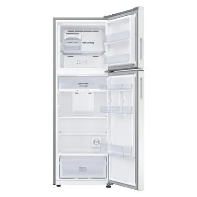 SAMSUNG BESPOKE Double Door Refrigerator (12.3 Cubic, Cotta White) RT35CB5644C1ST