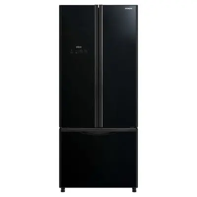 HITACHIตู้เย็น 3 ประตู 16.4 คิว Inverter (สีดำ) รุ่น R-WB470PE GBK