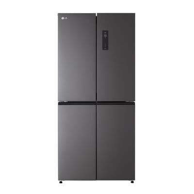LGตู้เย็น 4 ประตู 16.6 คิว Inverter (สีดำ) รุ่น GC-F20FFBFB.ATBPLMT