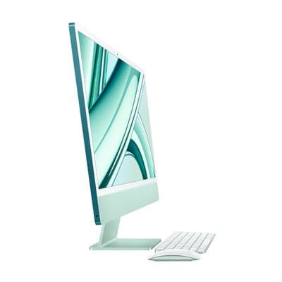 APPLE iMac M3 With Retina 4.5K 2023 (24", RAM 8GB, 256GB, CPU 8-Core, GPU 10-Core, Green)