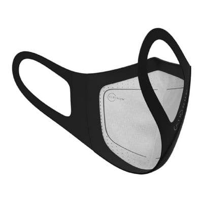 AIRINUM Lite Air Mask (Size S, Storm Black) LM-201