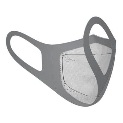 AIRINUM Lite Air Mask (Size M, Misty Grey) LM-302