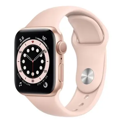 APPLEWatch Series 6 GPS (40mm, Gold Aluminum Case, Pink Sand Sport Band)