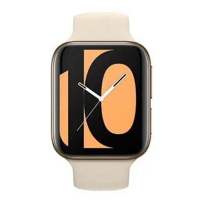 OPPOสมาร์ทวอทช์ (46 mm,ตัวเรือนสี Glossy Gold, สายสี Glossy Gold) รุ่น Oppo Watch