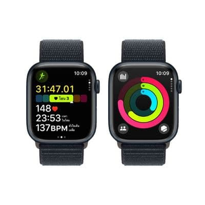 APPLE Watch Series 9 GPS 2023 (45mm., Midnight Aluminum Case, Midnight Sport Loop)