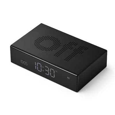 LEXON Flip Premium นาฬิกาปลุก LCD (สีดำ) รุ่น LR152N