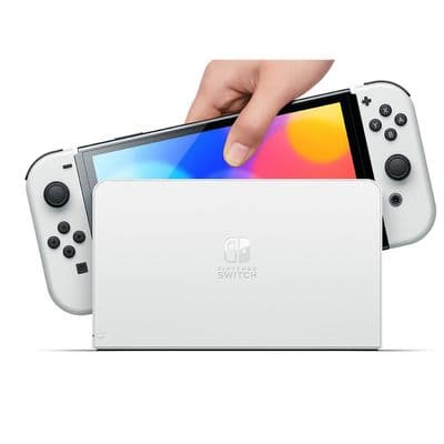 NINTENDO เครื่องเกมคอนโซล (สี White) รุ่น Nintendo Switch OLED