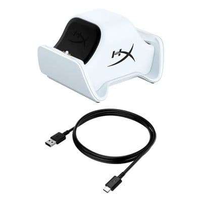 HYPER-X ChargePlay Duo แท่นชาร์จคอนโทรลเลอร์ สำหรับ PS5 (สีขาว) 51P68AA
