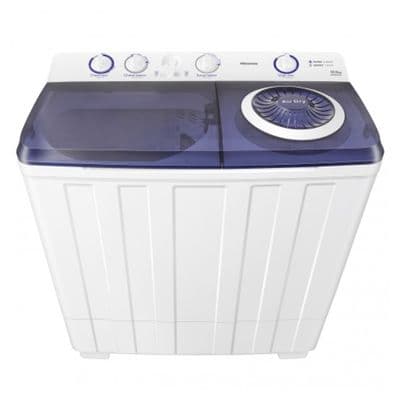 HISENSE เครื่องซักผ้า 2 ถัง (12/6.5 Kg) รุ่น WSRB1201W