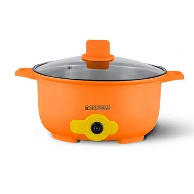 NEWWAVE Electric Pot (1000W, 2.5L, Oange) NW-REP1010 (OR)