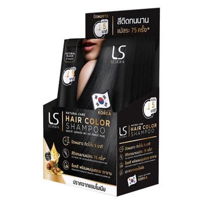 LE SASHA Natural Care Hair Color Shampoo (Natural Black) 10LS00352
