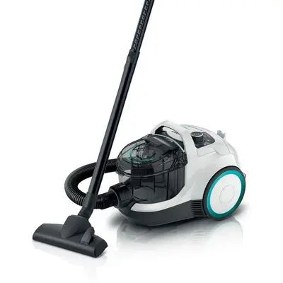 BOSCH Bagless vacuum cleaner ProHygienic Canister Vacuum Cleaner (2000W, 2L, White) BGS21WHYG