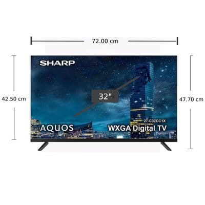 SHARP ทีวี 32 นิ้ว HD LED รุ่น 2T-C32CC1X