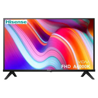 HISENSEทีวี 40A4000K สมาร์ททีวี 40 นิ้ว VIDAA FHD LED รุ่น 40A4000K ปี 2023
