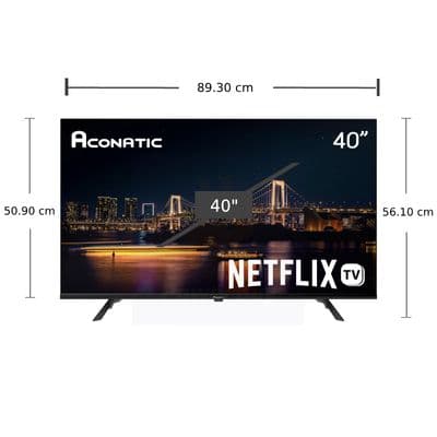 ACONATIC ทีวี Netflix Smart TV 40 นิ้ว FHD รุ่น 40HS410AN ปี 2023