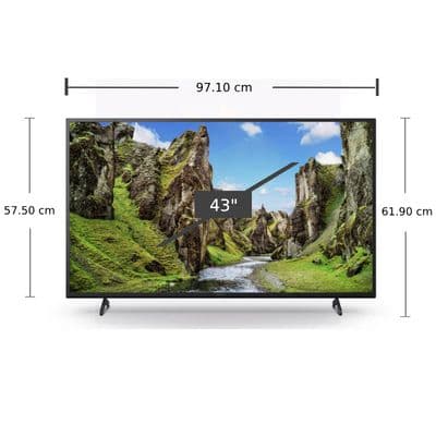 SONY TV X75 Series Android TV 43 Inch 4K UHD LED KD-43X75
