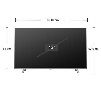 TOSHIBA TV 43C350 UHD LED (43", 4K, Google TV) 43C350LP