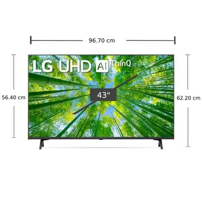 LG TV 43UQ8050 UHD LED (43", 4K, Smart, 2022) 43UQ8050PSB.ATM