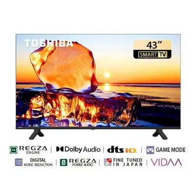 TOSHIBA ทีวี 43E31M สมาร์ททีวี 43 นิ้ว VIDAA HD LED รุ่น 43E31MPOS ปี 2023
