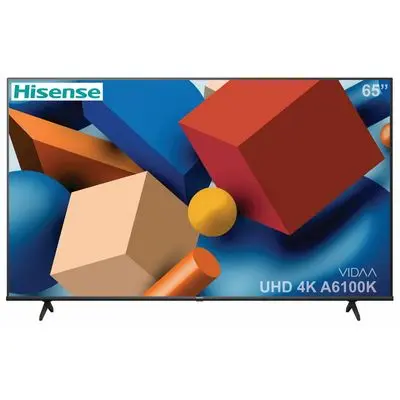 HISENSE ทีวี 65A6100K สมาร์ททีวี 65 นิ้ว 4K VIDAA UHD LED รุ่น 65A6100K ปี 2024