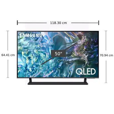 SAMSUNG ทีวี 50Q65D สมาร์ททีวี 50 นิ้ว 4K UHD QLED รุ่น QA50Q65DAKXXT ปี 2024