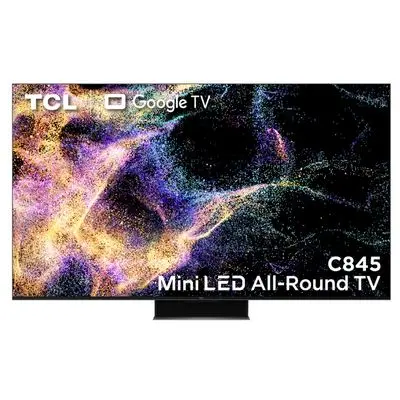 TCLทีวี C845 Google TV 55-75 นิ้ว 4K UHD Mini LED QLED ปี 2023