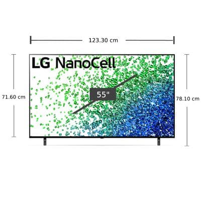 LG ทีวี NanoCell ปี 2021 (55", 4K, Smart) รุ่น 55NANO80TPA.ATM