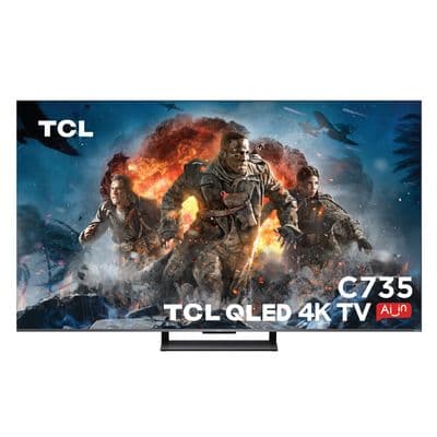 TV C735 UHD QLED (55", 4K, Google TV, 2023) 55C735