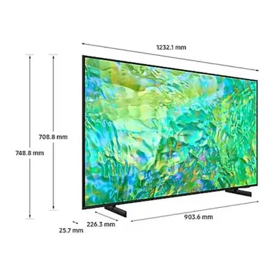SAMSUNG ทีวี 55CU8100 Crystal UHD LED (55", 4K, Smart, ปี 2023) รุ่น UA55CU8100KXXT