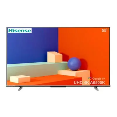 HISENSE ทีวี 55A6500K Google TV 55 นิ้ว 4K UHD LED รุ่น 55A6500K ปี 2023