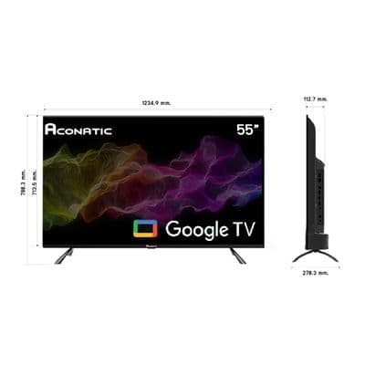 ACONATIC Google TV 55 นิ้ว 4K QLED รุ่น 55QS710AN ปี 2023