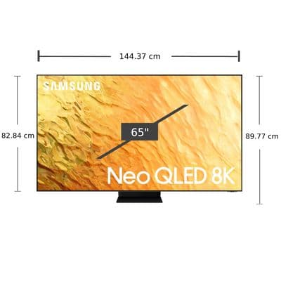 SAMSUNG TV 65QN800B Neo QLED (65", 8K, Smart, 2022) QA65QN800BKXXT